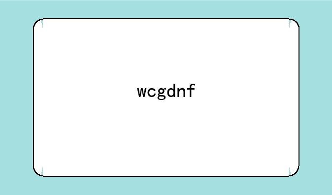 wcgdnf